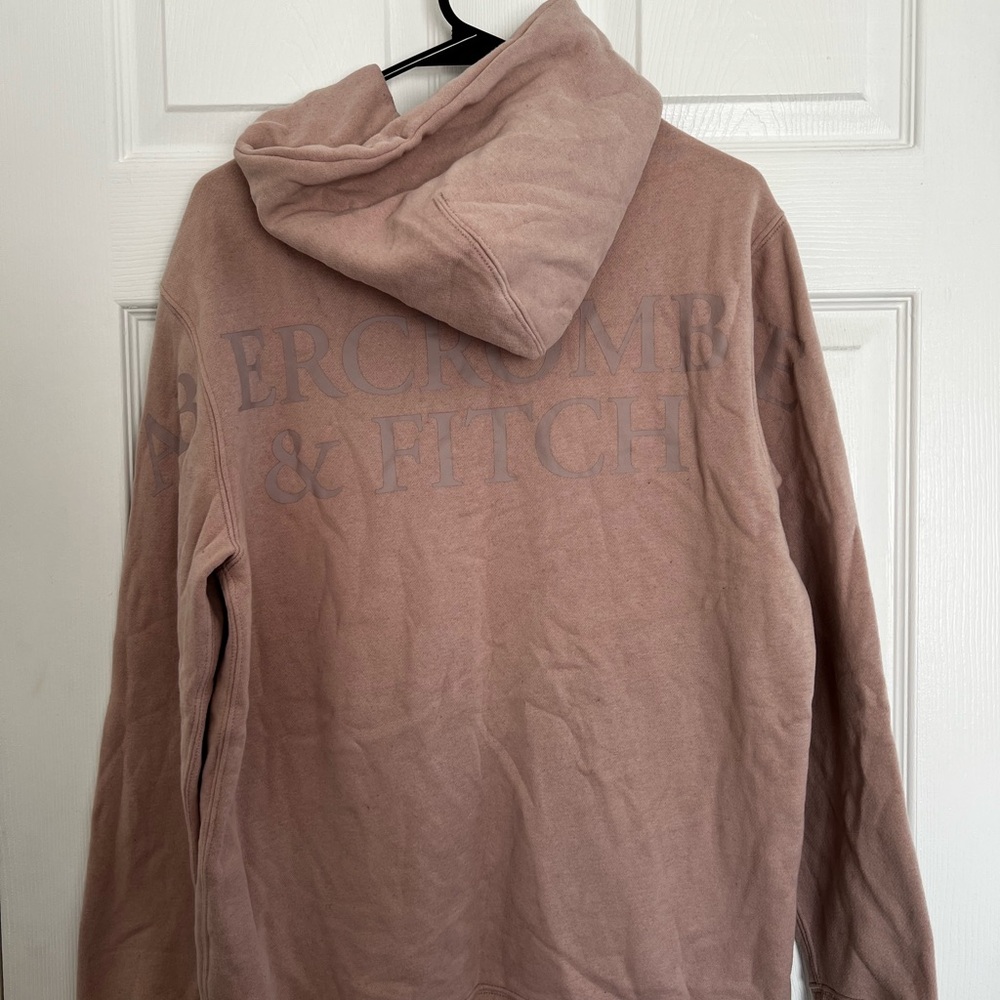 Abercrombie & Fitch light pink Hoodie